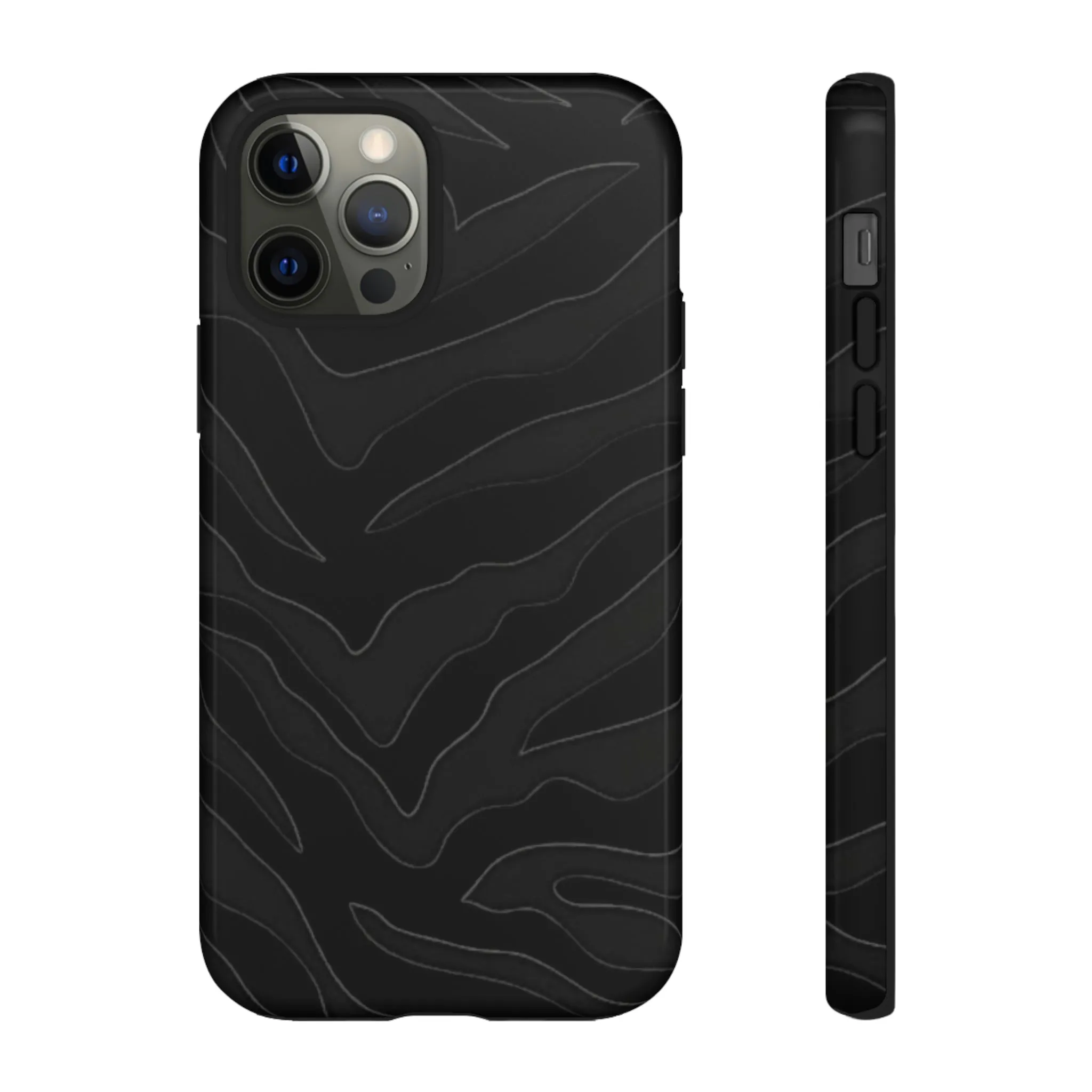 EDS Awareness black zebra print  Tough Cases
