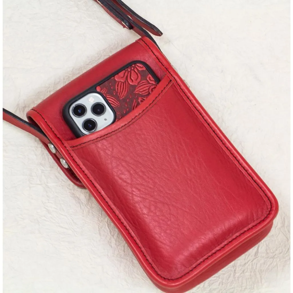Molly Cell Phone Handbag, Ginkgo Leaf