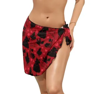 Off With Their Heads Swimsuit Beach Wrap