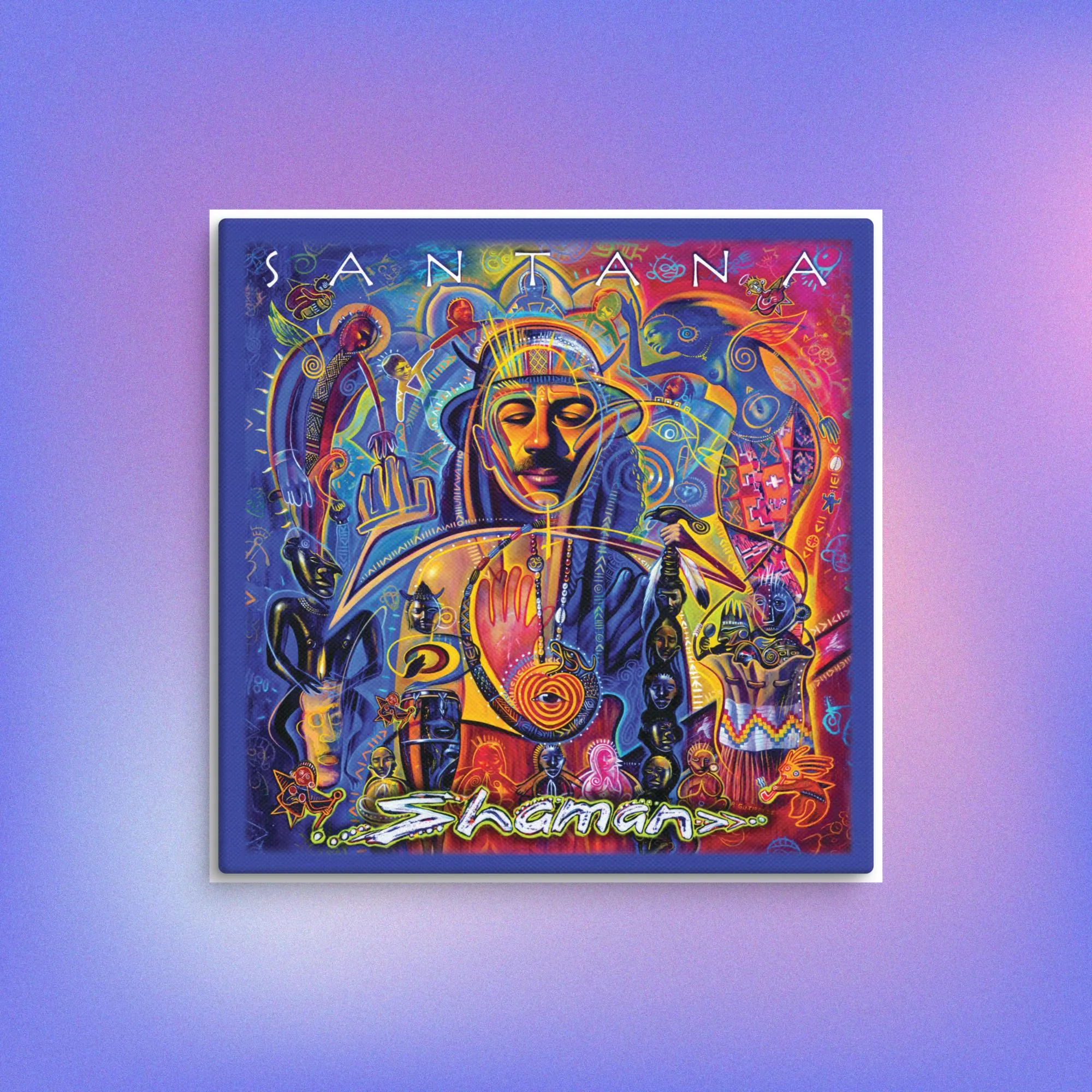 Shaman Album on Canvas